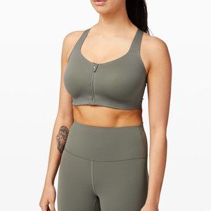 Lululemon Take Power Bra in Gorg Sage Green 34E